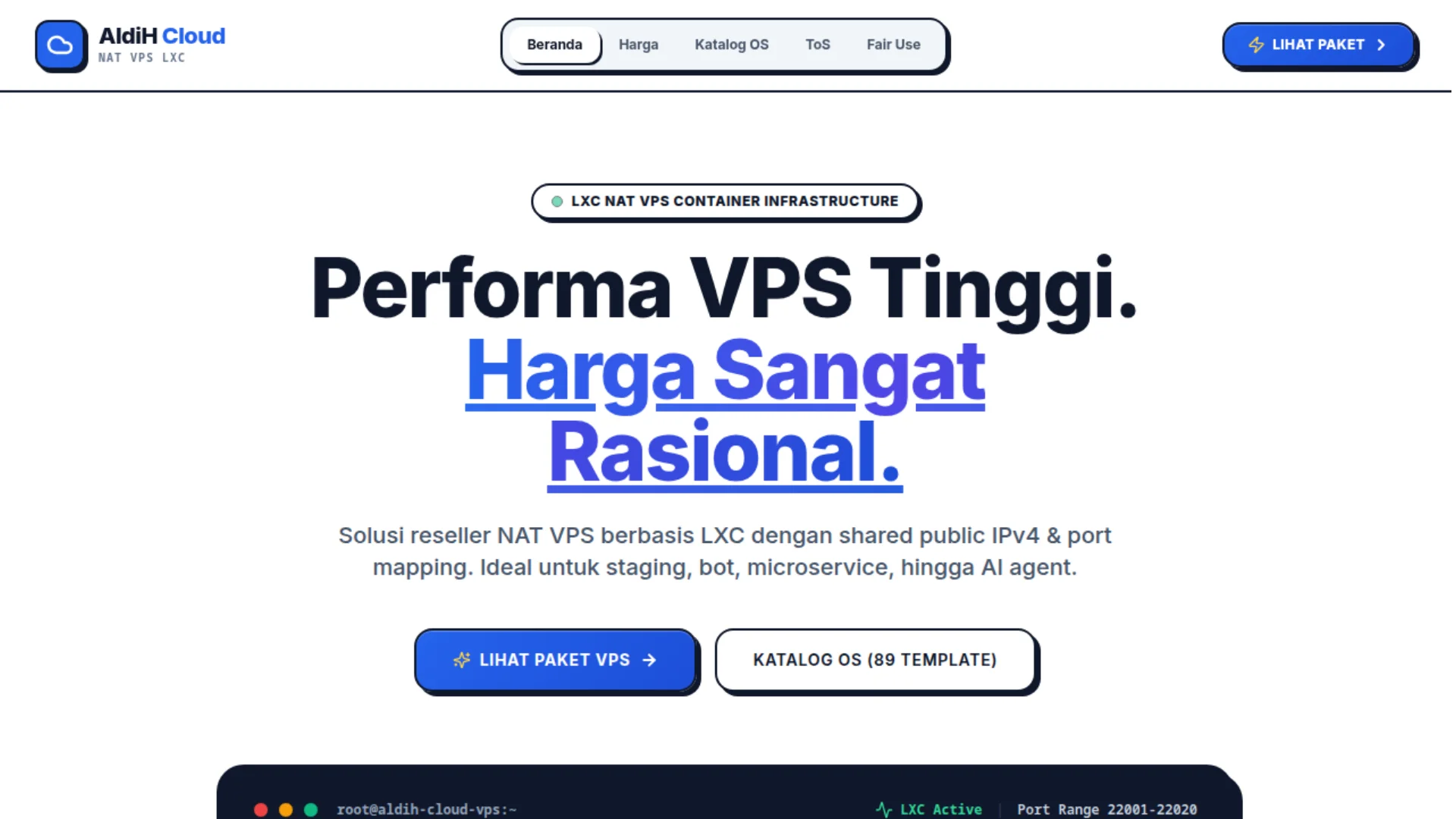ALDIH CLOUD SERVICE